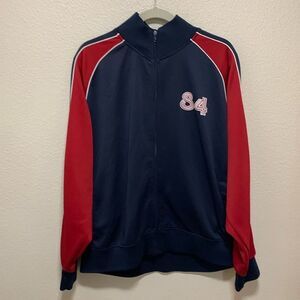 No Boundaries Men’s Performance Jacket Size XL Blue/Red